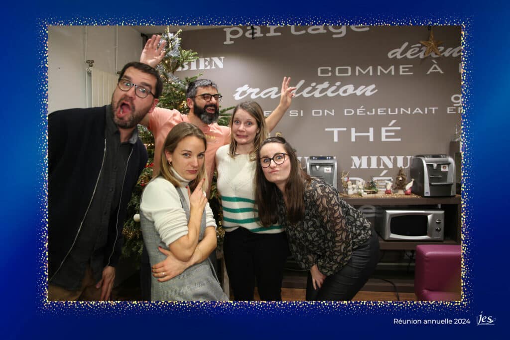 Exemple de tirage photo avec cadre personnalisé remis aux invités